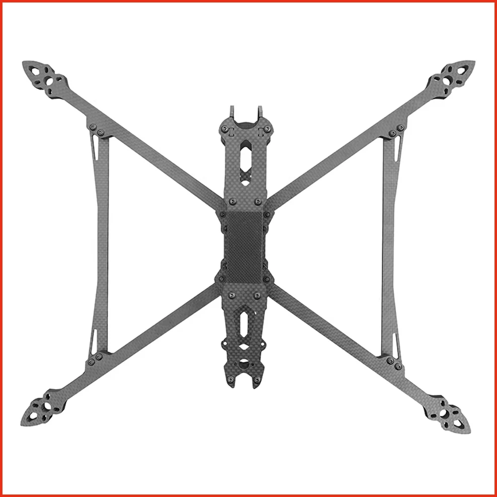 MARK V2 8/9/10 Zoll 3K Carbonfaser H-Typ FPV-Drohnen-Rahmenkit 367/387/427 mm Radstand für Freestyle FPV