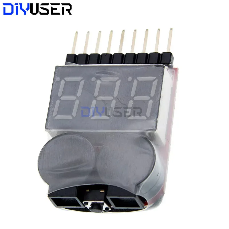 1-8S BBX1-8S 2IN1 Lipo Batteriespannungsprüfer/Niederspannungs-Summera – Bild 6