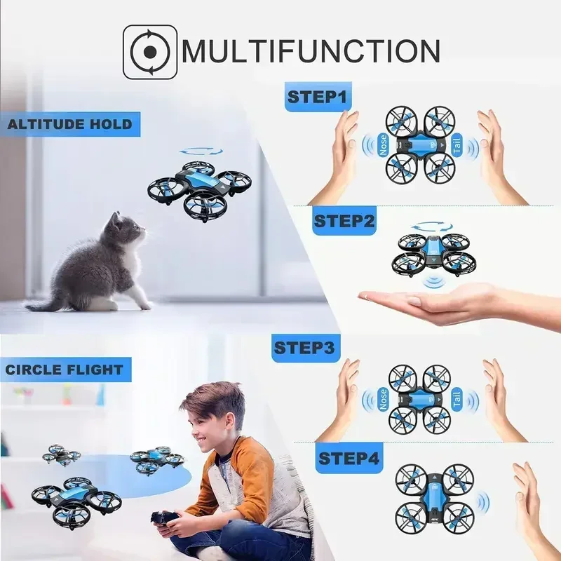 4DRC V8 Neue Mini-Quadcopter-Drohne - 4K HD-Weitwinkelkamera – Bild 5