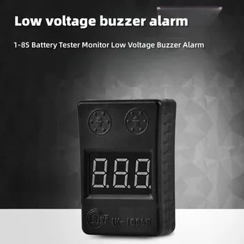 Batteries pannungs prüfer 1-8s Batterie tester Monitor Niederspannung summer Alarm mit LED-Anzeige Lipo