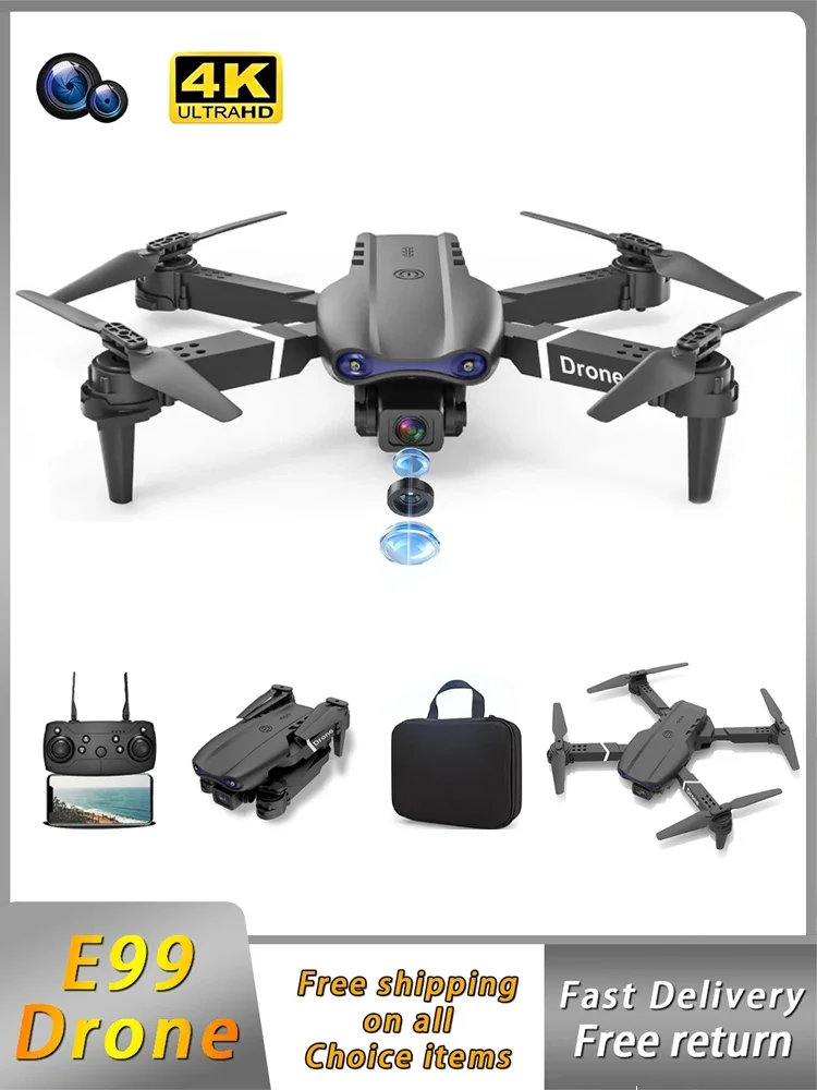 Höhe Fixierung E99 Folding Drone Quadcopter Fernbedienung Griff Vier – Bild 3