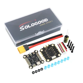 SoloGood F405 55A Stack ICM42688P F405 Flight Controller BLHELI_S 55A 4in1 ESC 30,5X30,5mm 2-6S für FPV