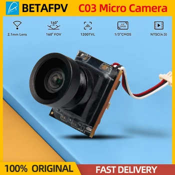 BETAFPV C03 FPV-Mikrokamera 2,1-mm-Objektiv 1200TVL 1/3" CMOS FOV 160 ° Für FPV Whoop Drone Racing