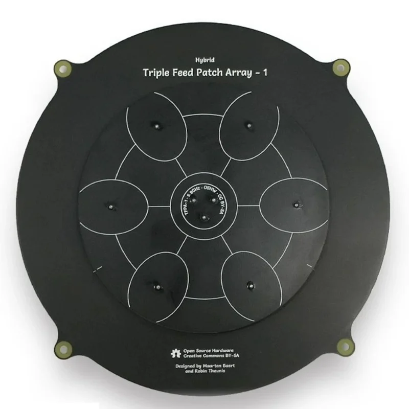 150 mm Triple Feed Patch SMA 5,8 GHz 14DBi Pagodenarray FPV-Antenne Bildsender Flachbildantenne für FPV-Drohne