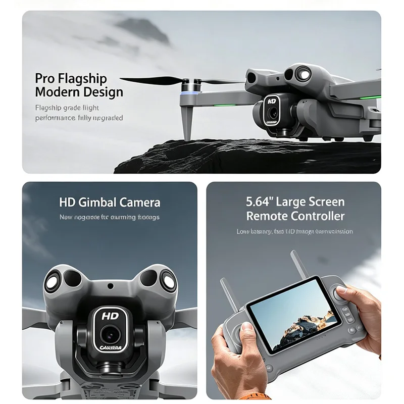 L700 MAX Faltbare Drohne 4K Professionelle HD-Doppelkameras – Bild 4