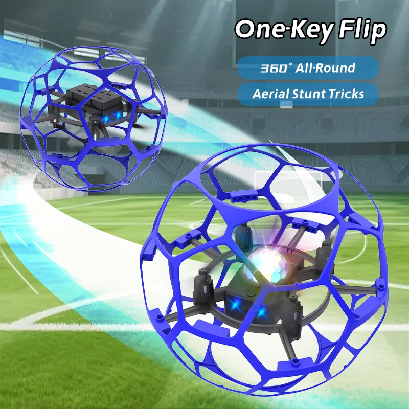 Z6 Mini-Drohne RC-Renn-Fußballdrohne 3D Vollschutz Druckhöhenregelung – Bild 3