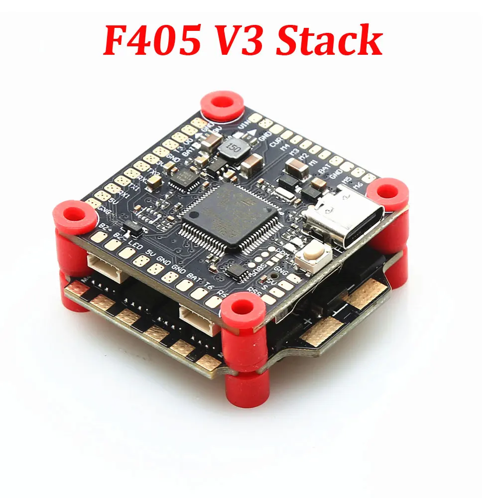 F405 V3 F4 V3S Flight Control FC Unterstützung BetaFlight/INAV BLS-50A/60A 4in1 ESC Stack Für RC FPV Drone