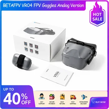 BETAFPV VR04 FPV-Brille Analog 5,8GHz FPV-Headset VR04 Videobrille für Aquila20 Renndrohne FPV-Rennbrille