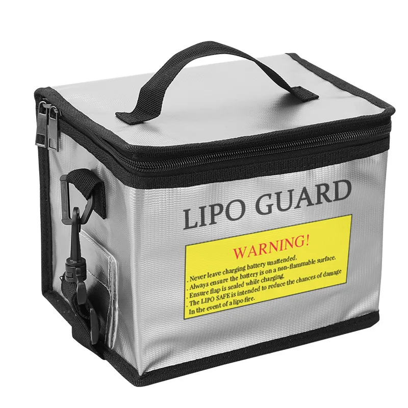 Lipo-Batterie-sichere Tasche, 215 x 145 x 165 mm, feuerfeste – Bild 6