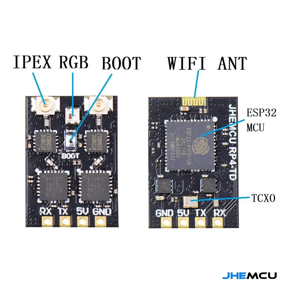 JHEMCU RP4-TD ELRS 2,4G Diversity-Empfänger ExpressLRS 2,4GHz für FPV – Bild 5