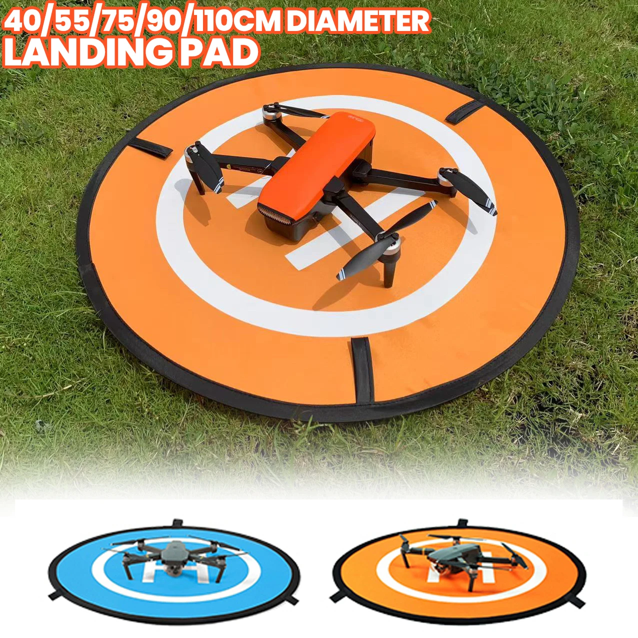 Lande Pads 110 cm 90 cm Drone Quadcopters Zubehör 55 cm 75 cm Faltbare Landeplatz RC Eders Matte quadcopter