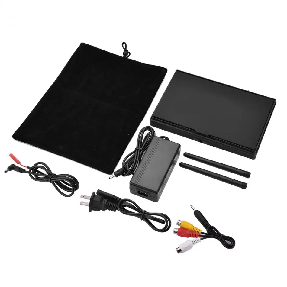 LCD5802D 5802 5,8G 40CH 7 Zoll Raceband FPV Monitor 800x480 mit DVR – Bild 6