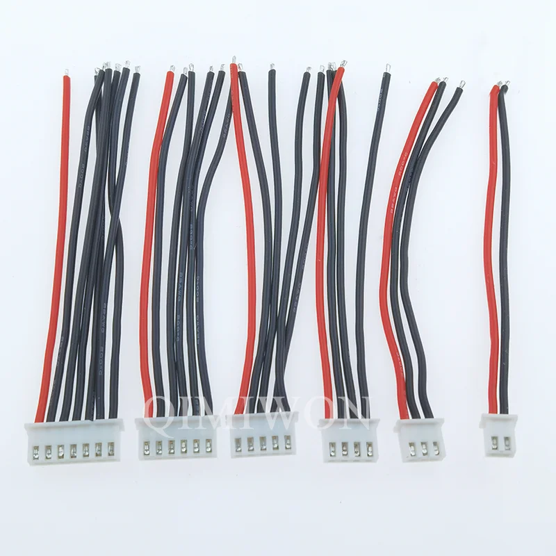 2s 3s 4s 5s 6s 7s 8s 9s 10s Lipo Batterie Balance Ladegerät Stecker leitung/Draht/Stecker 22awg (5 Stück)