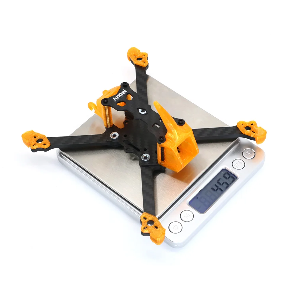 Angel35 HD 3,5 Zoll Kohlefaser-FPV-Rahmensatz mit 3D-Druck – Bild 6
