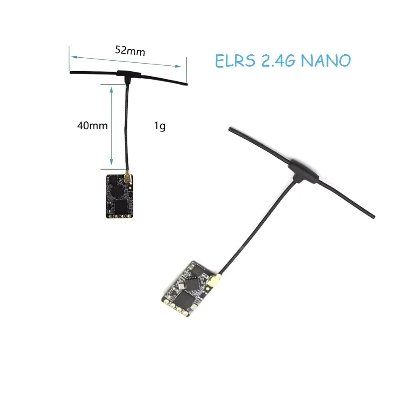 ELRS 2,4 GHz NANO ExpressLRS Langstrecken-ELRS-Empfänger BETAFPV NANO 2400 RX für RC FPV