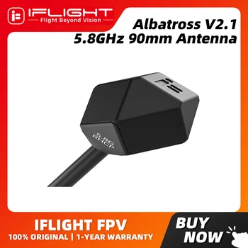 IFlight Albatross V2.1 5,8 GHz RHCP SMA LHCP RP-SMA FPV Antenne 90 mm für F5 V3 FPV Drohnenteil