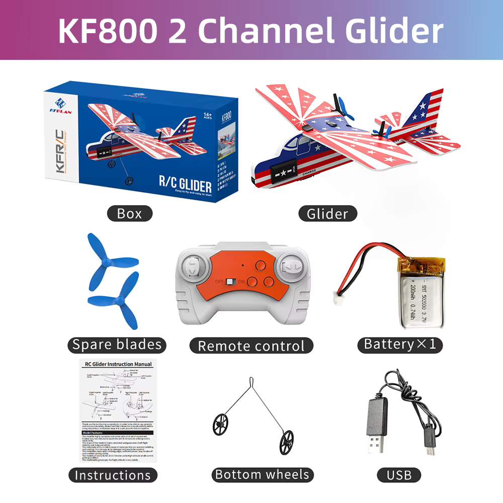 RC Flugzeug 800 801 802 Segelflugzeug 2-Kanal MPP Schaum Flugzeug Smart Gyro 2,4 GHZ Cool Light Flugzeug
