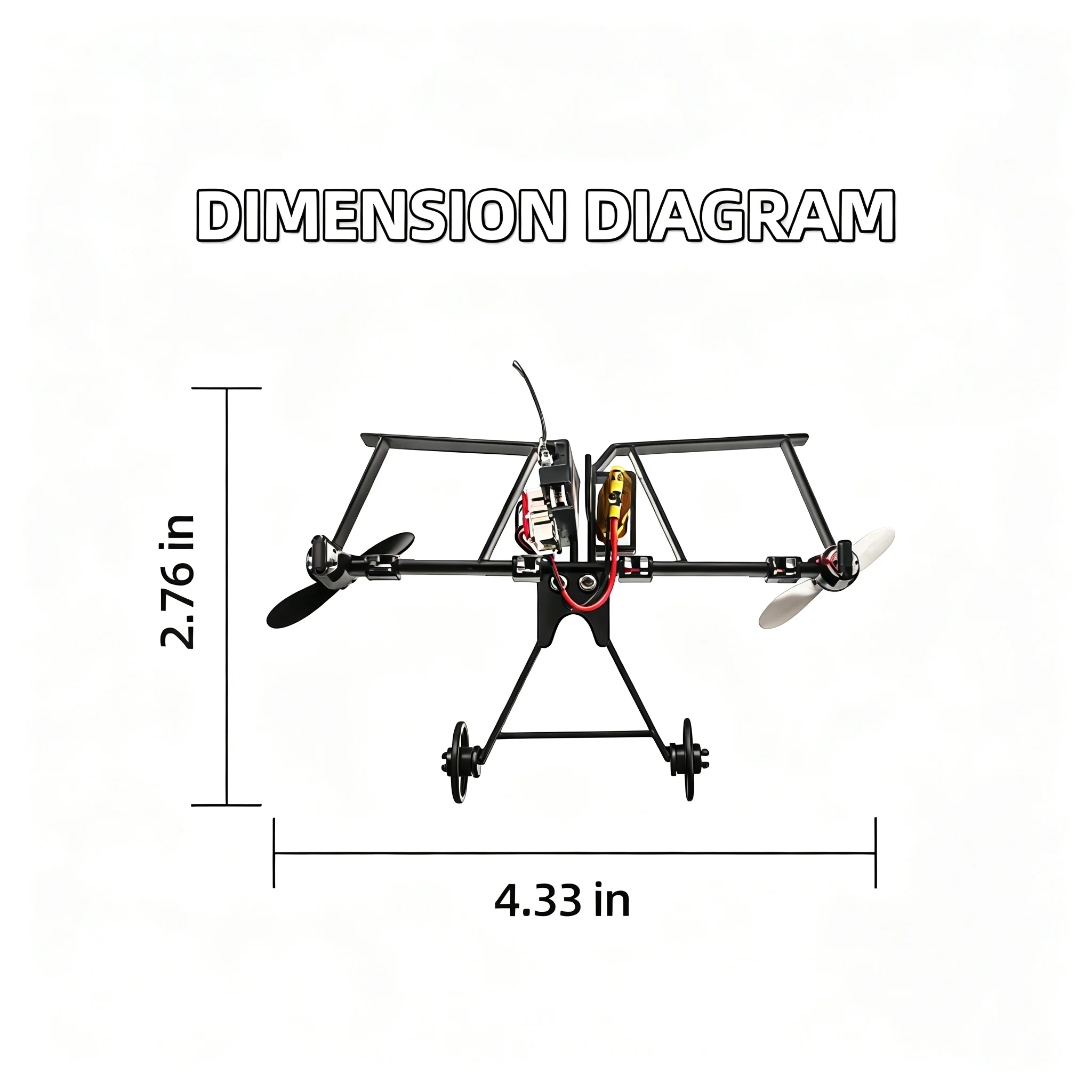 RC Papierflugzeug Elektrisches DIY RC Papierflugzeug-Set Faltbares – Bild 3