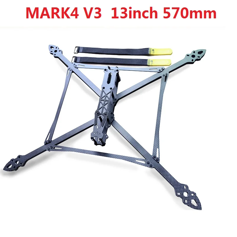Mark4 v3 13 Zoll 570mm Kohle faser Kit Rahmen für fpv Freestyle RC Racing Drohne Quadcopter