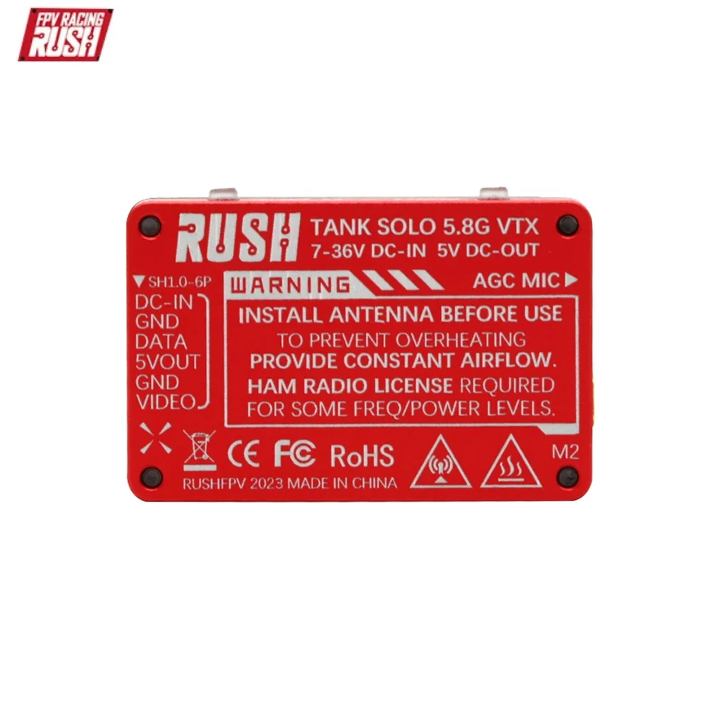 Rushfpv Rush FPV Rush Tank Solo 5,8GHz 1,6W Video-Sender – Bild 3