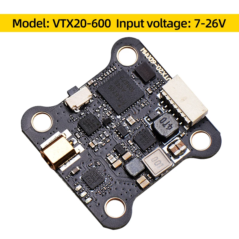 JHEMCU VTX20-600 5,8G 40CH FPV VTX Bild Sender – Bild 5