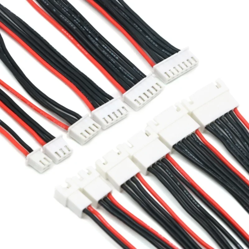JST-XH 2S 3S 4S 5S 6S 7S 8S LiPo Akku Balance Ladegerät Stecker Linie – Bild 5