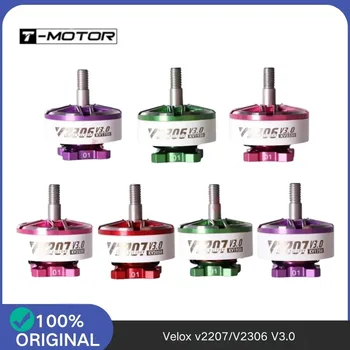T-Motor Velox V3 V2207 V2306 Bürstenloser Motor 12N14P 5mm Schaft 16x16mm für 6S 4S FPV Freestyle Racing