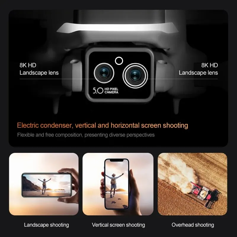 4DRC Neue M2 Pro GPS Drohne mit //4K HD Kamera Hindernis – Bild 6