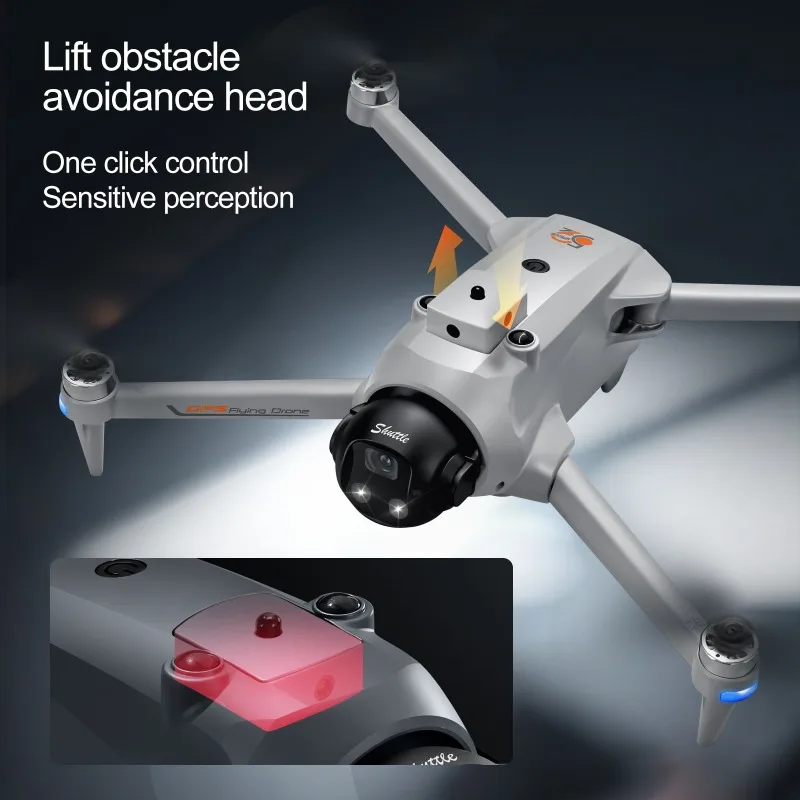 YL059 RC Quadcopter Drohne mit 4K Kamera, 23 Min. FPV GPS Flugzeit – Bild 6