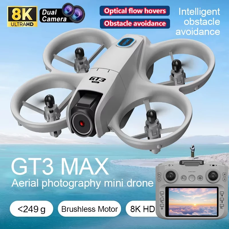 GT3 MAX Drohne 4,3" Fernbedienung Headless-Modus Helikopter 360 ° Flip-Quadcopter-Spielzeug Mini-Drohne