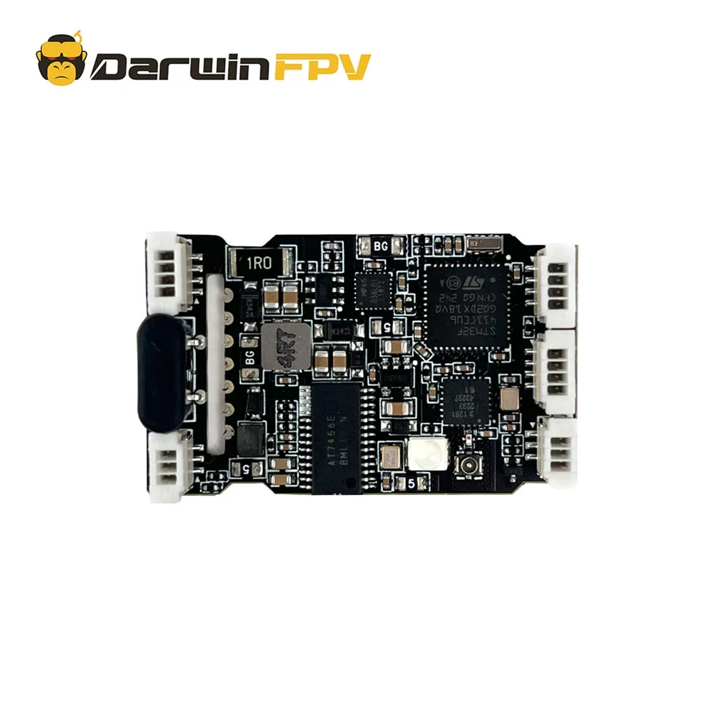 DarwinFPV F411 45A ELRS AIO Flight Controller ESC Stack 25,5×25,5mm Eingebauter 2,4G SPI ELRS Empfänger 3-6S