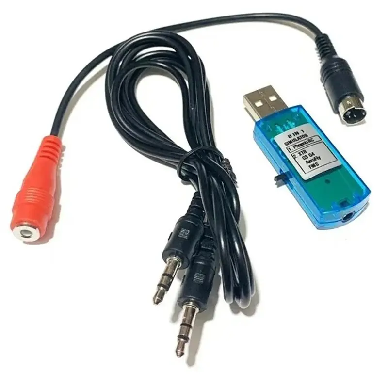FPV Für XTR5 FMS G3 G4 8-in-1 USB-Flugsimulator für Flugzeuge – Bild 3