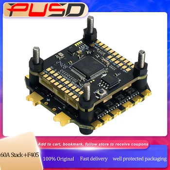 Axisflying Argus F405 Flight Controller 60A 4in1 ESC Stack 4-6S LIPO für FPV Freestyle Drohne
