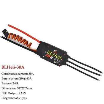 BLHeli Brushless ESC 12A 20A 30A 40A 50A 60A 80A mit UBEC Elektronischer Drehzahlregler für Starrflügler DIY