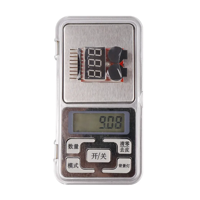 Lipo Batteriespannungsprüfer Niederspannungs-Summeralarm für 2-8S Lipo – Bild 5