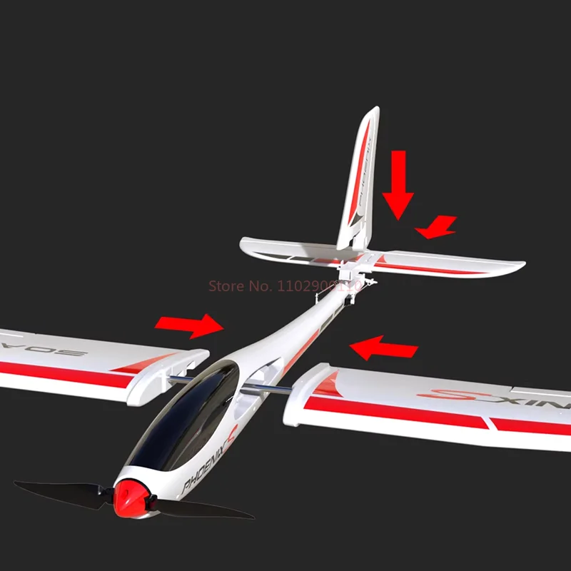 EXHOBBY 742-7 Phoenix S Ferngesteuertes Flugzeug 1,6 m Spannweite – Bild 6