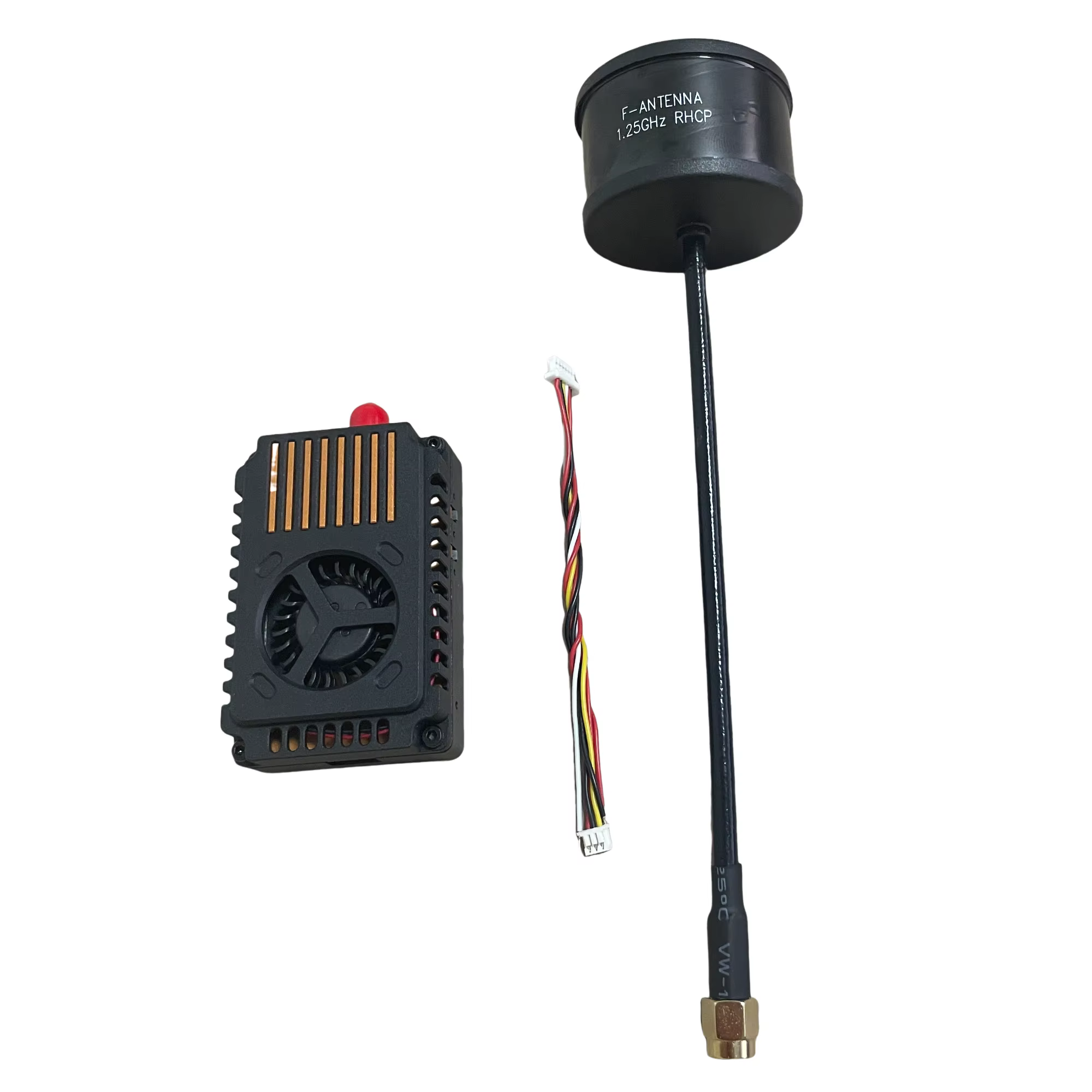 1,2 GHz 10 W Long Range FPV VTX Analoger Videosender 9CH (1080 MHz-1360 MHz) VTX 1,2 G 10 W