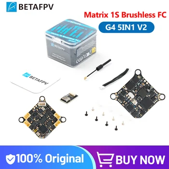 BETAFPV Matrix 1S Brushless 5in1 II AIO Flugcontroller 12A ESC für Air65 II/ Air75 II/ Meteor65 Pro/ Meteor75