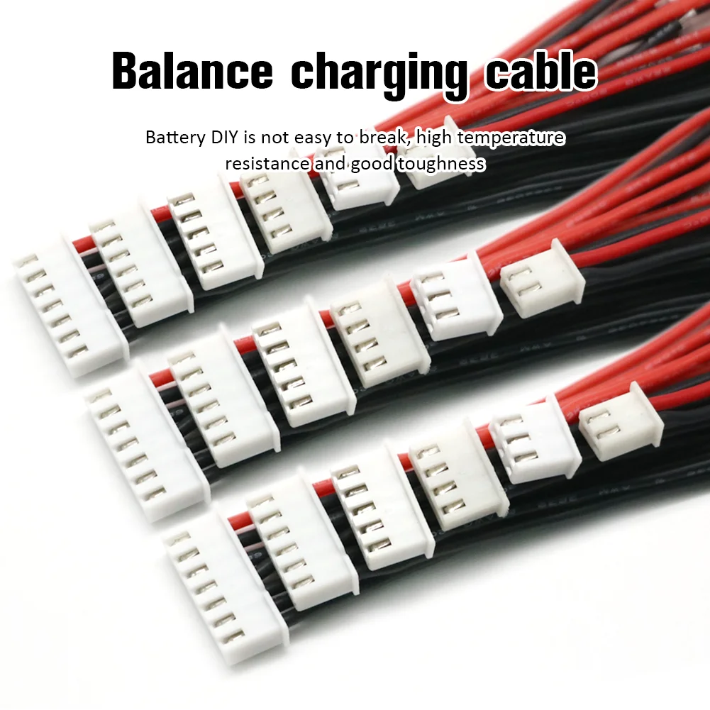 1S 2S 3S 4S 5S 6S Lipo Batterie Balance Ladegerät Kabel IMAX (5 Stück) – Bild 5
