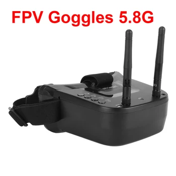 VR009 FPV-Brille, 5,8 G, 40-Kanal-Empfänger, 7,6 cm, 480 x 320 Video-Headset, HD-DVR, Vielfalt, FPV-Brille