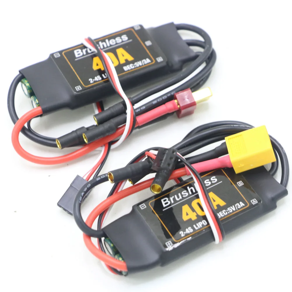 Bürstenloser 40A ESC-Geschwindigkeitsregler 2-4S mit 5V 3A UBEC für RC FPV Quadcopter RC Flugzeuge