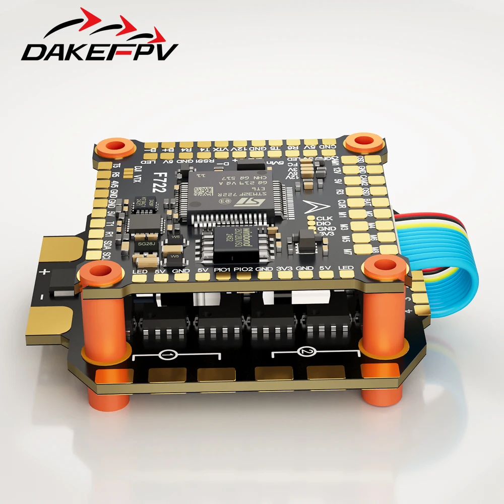 DAKEFPV F722 60A Stack ICM42688P F722 Flight Controller BLHELI_S 60A – Bild 5