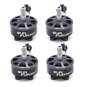 SUN FUN 2207 1750KV 2450KV 2750KV CW Gewinde FPV Racing Bürstenlosen Motor Für RC Drone Quadcopter (4 Stück)