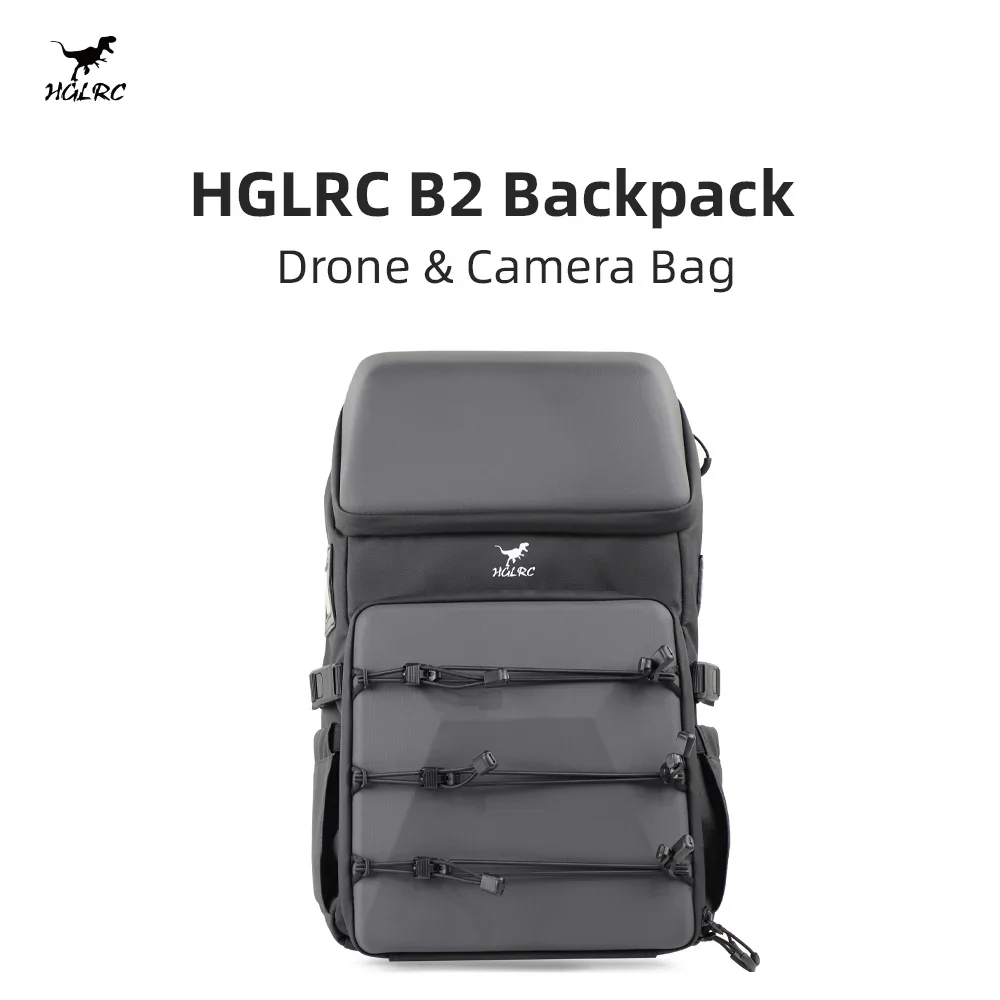 HGLRC B2 Rucksack 14,5L Wasserdichte Outdoor-Aufbewahrungstasche für FPV-Drohnen RC-Flugzeuge