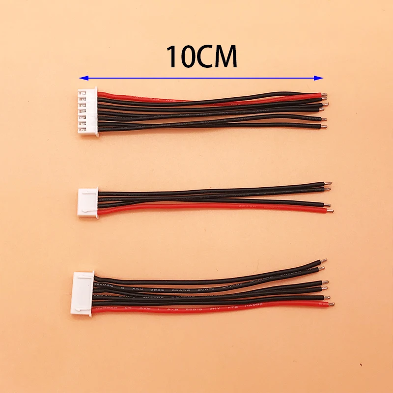 1S/2S/3S/4S/5S/6S/8S Lipo Batterie Balance ladegerät Kabel (10 Stück) – Bild 5