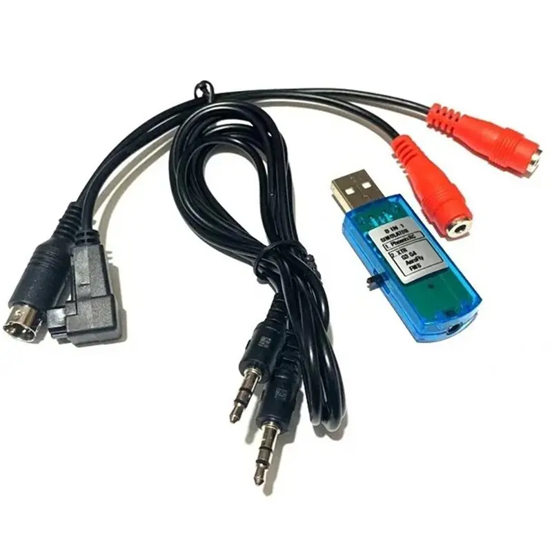 FPV Für XTR5 FMS G3 G4 8-in-1 USB-Flugsimulator für Flugzeuge und Hubschrauber
