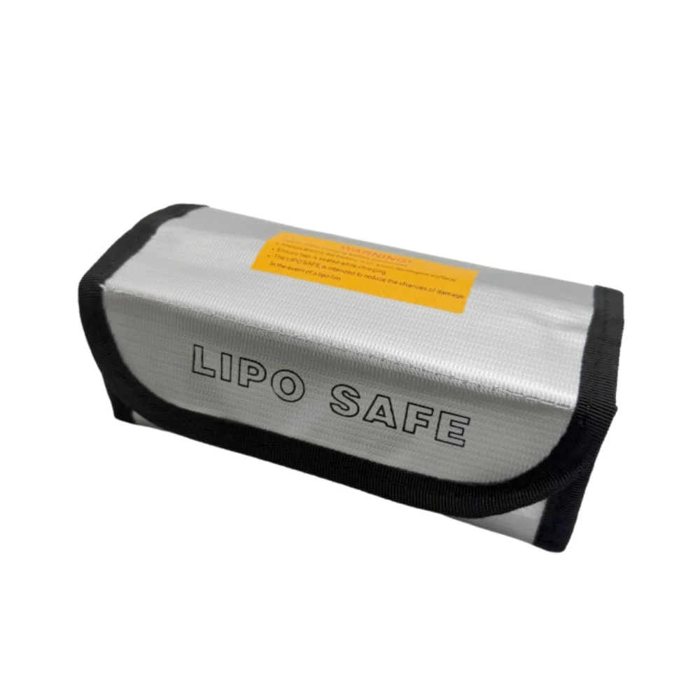 Lipo-Akku-Sicherheitstasche 185x75x60mm Mini Wasserdichte Feuerfeste Explosionsgeschützte Tragbare