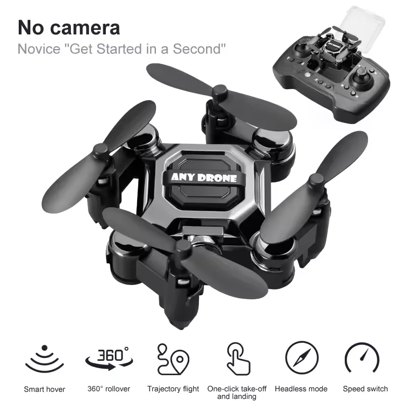 K04 Kleine RC Mini-Drohne für Kinder und Anfänger, Indoor- und Outdoor-Quadcopter mit Kamera, Höhenhaltung
