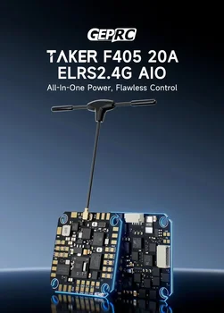 GEPRC TAKER F405 20A ELRS 2.4G 2-4S AIO Flugcontroller ESC für DarkStar22 FPV Quadcopter Ersatzteile