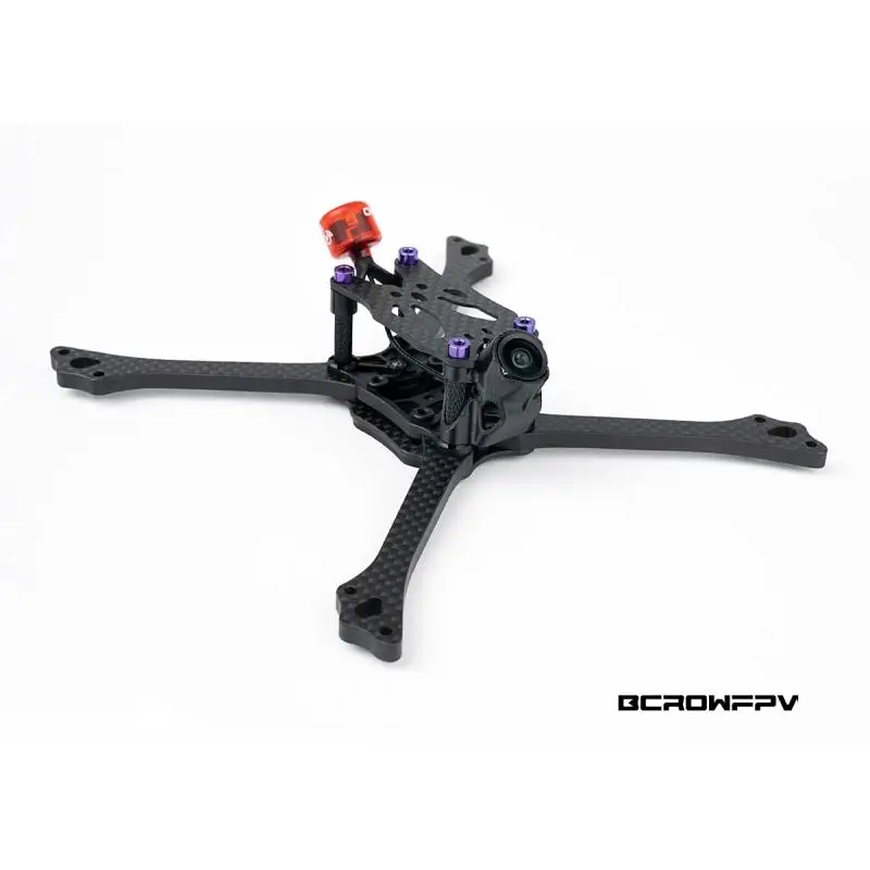 BCROWFPV PRO-V7 Carbonfaser-Rennrahmen-Kit 5 Zoll FPV Quadcopter – Bild 4